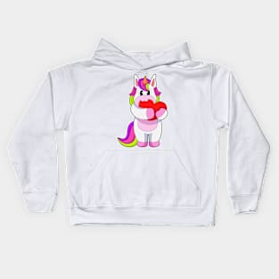 Unicorn Heart Kids Hoodie